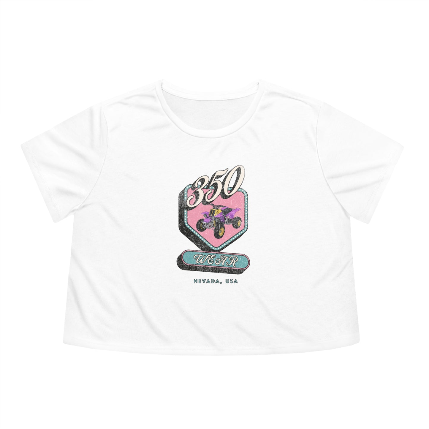 1995 Women's Flowy Cropped Tee