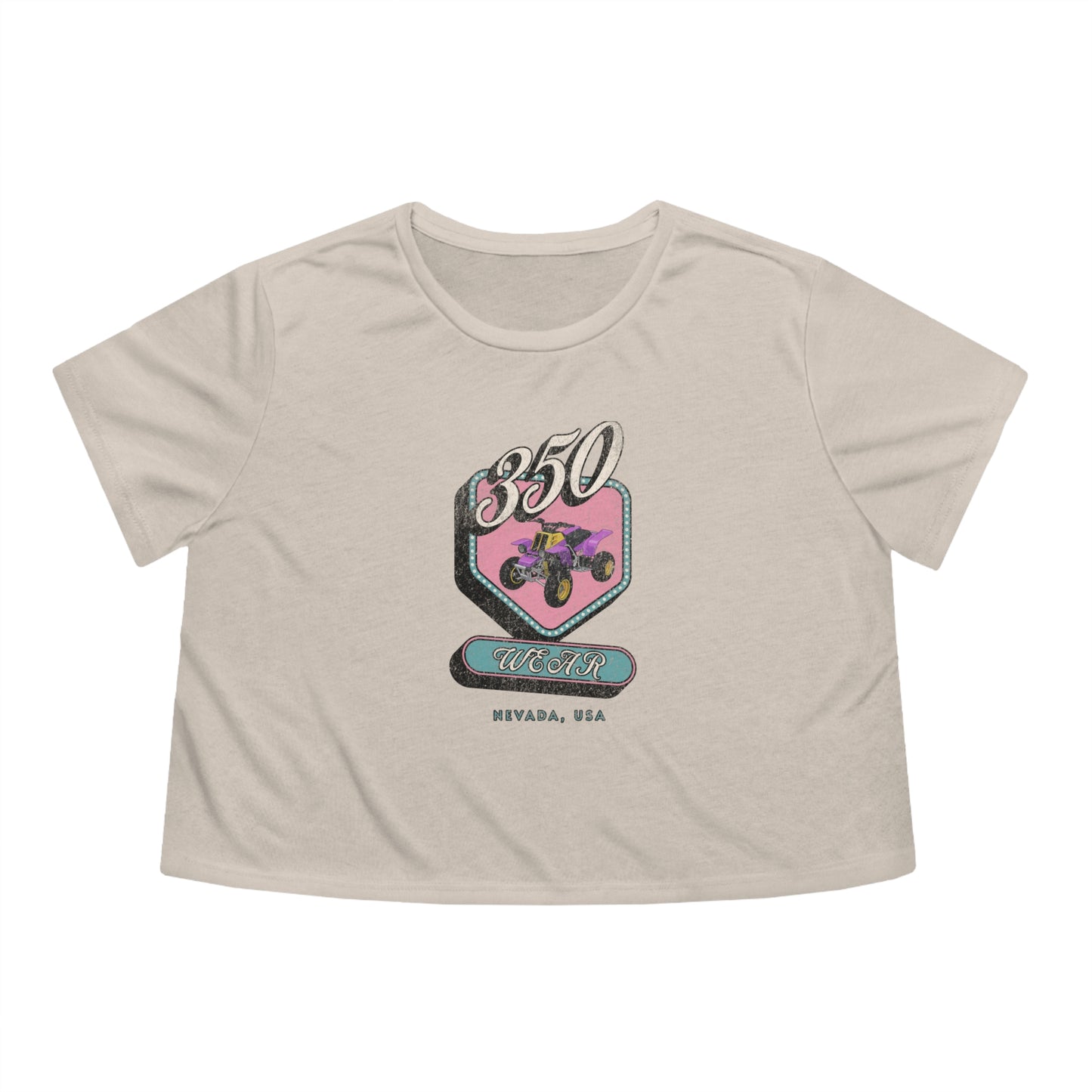 1995 Women's Flowy Cropped Tee