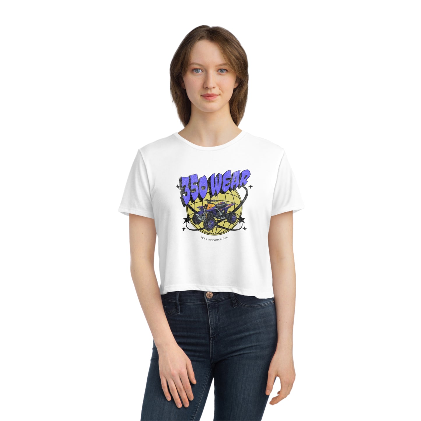 1994 Women's Flowy Cropped Tee